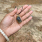 Black Tourmaline Crystal Necklace