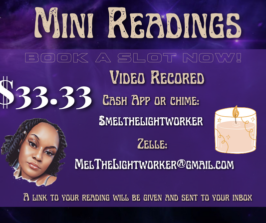 Mini Video Readings -30 to 35 minutes!